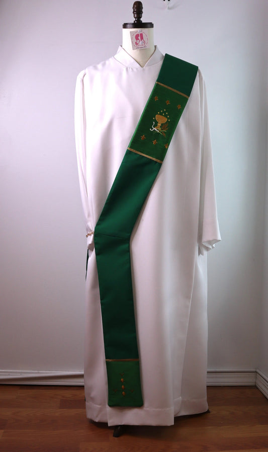 HOLY SPIRIT - CHALICE - Deacon Stole