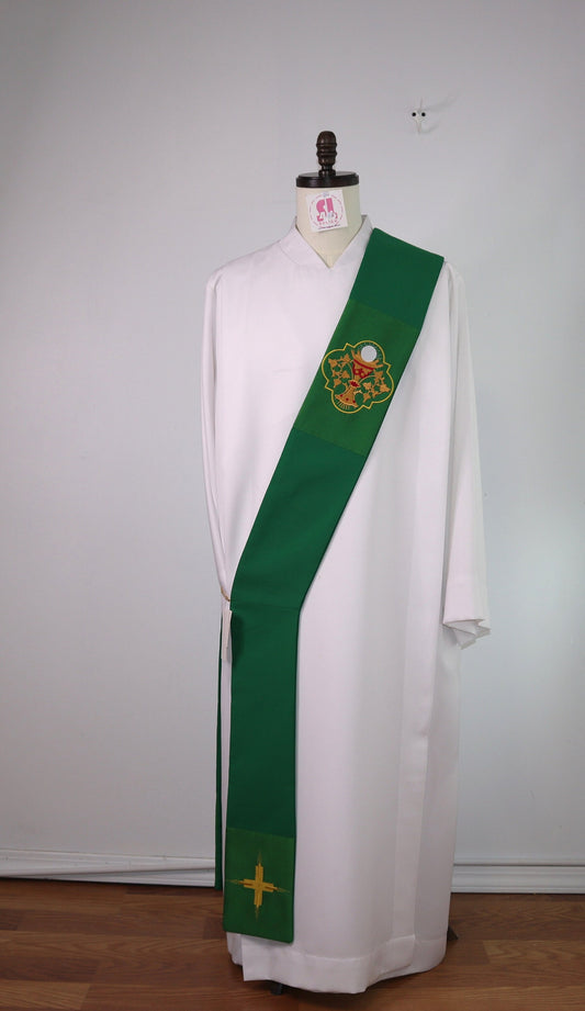 HOLY SPIRIT - CHALICE - Deacon Stole