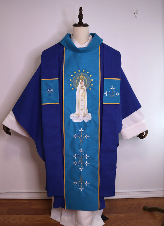 Our Lady of Fátima - Chasuble + Stole Set