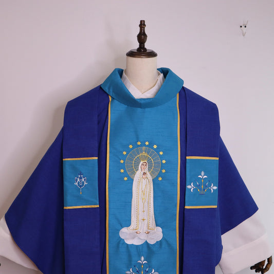 Our Lady of Fátima - Chasuble + Stole Set