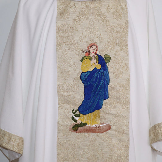 IMMACULATE CONCEPTION - Dalmatic & Stole Set