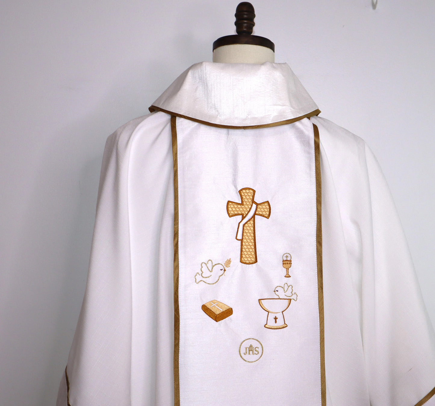 Deacon Cross - Sacraments - Dalmatic + Stole Set