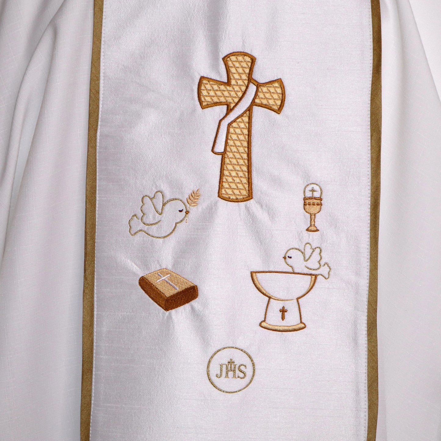 Deacon Cross - Sacraments - Dalmatic + Stole Set