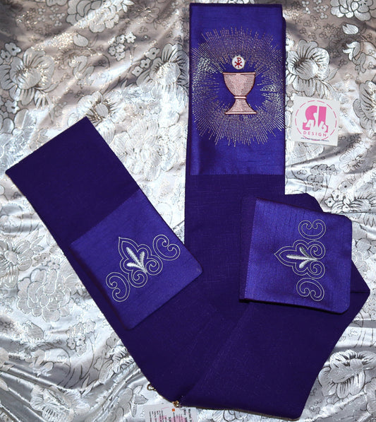 CHALICE + HOLY SPIRIT - Deacon Stole