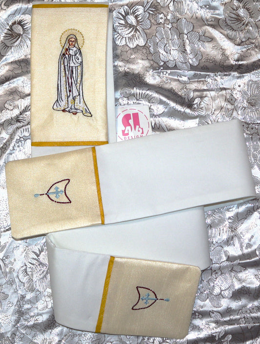 Our Lady of Fátima - Deacon Stole