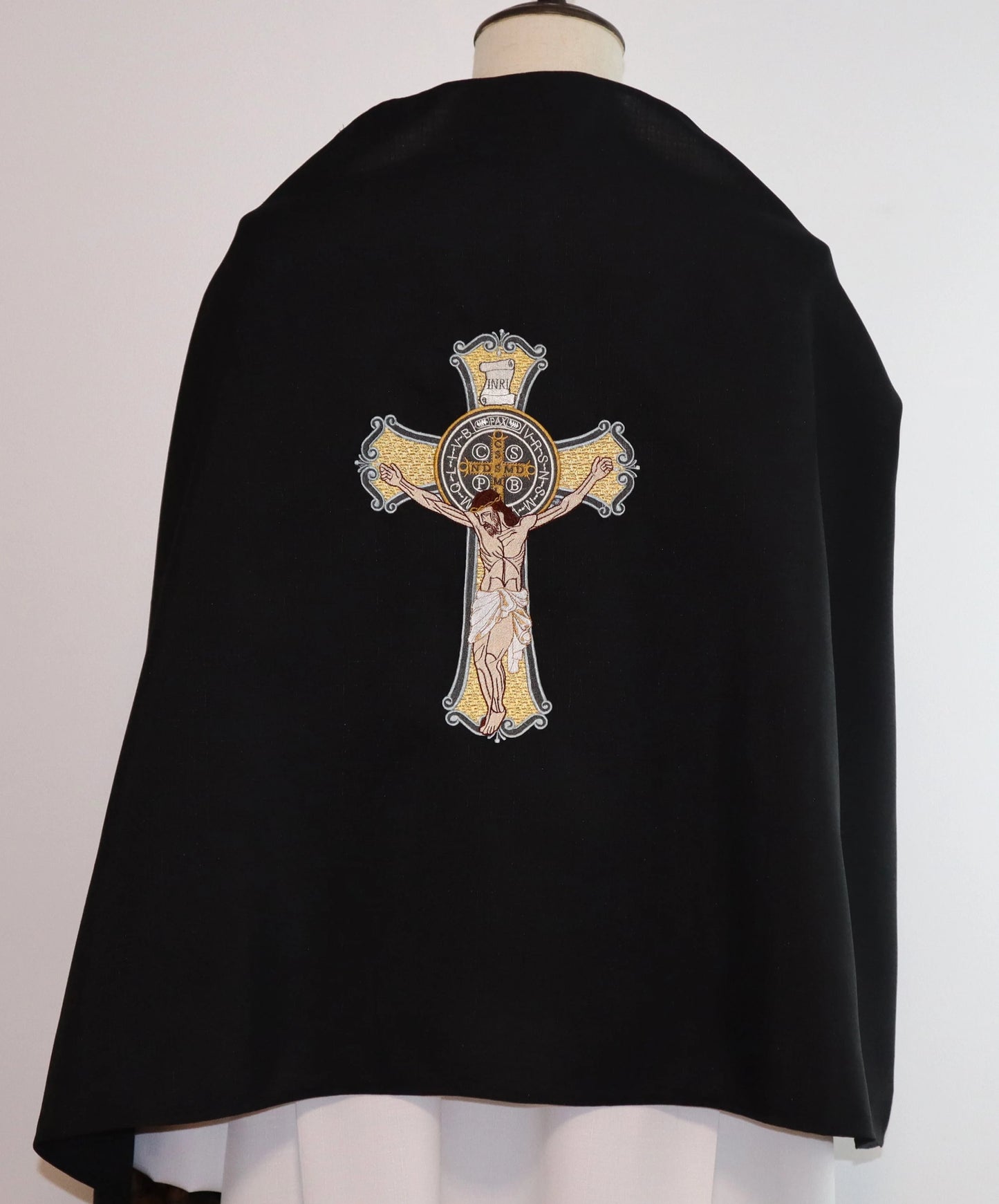 St. Benedict's Crucifix Prayer Shawl