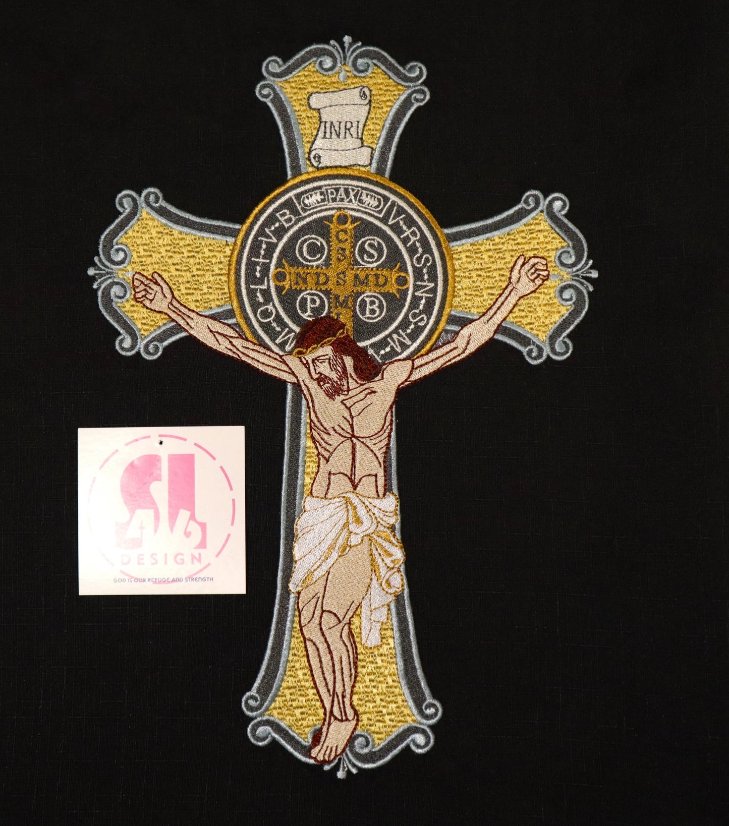 St. Benedict's Crucifix Prayer Shawl