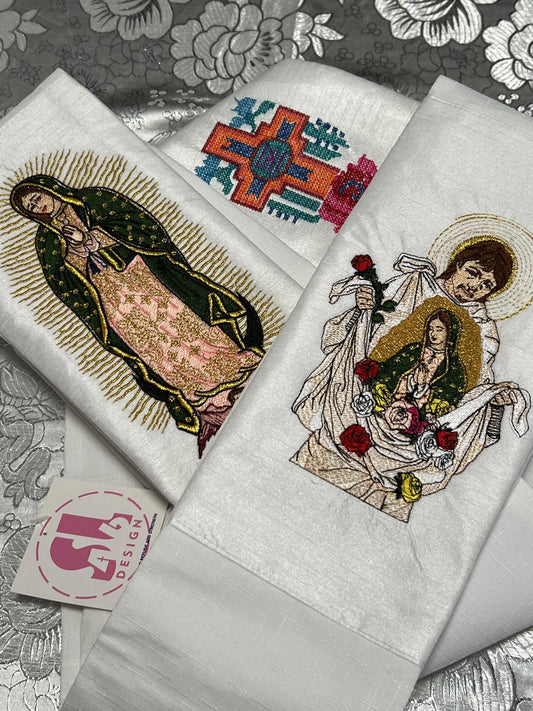 Our Lady of Guadalupe & St. Juan Diego - Priest Stole