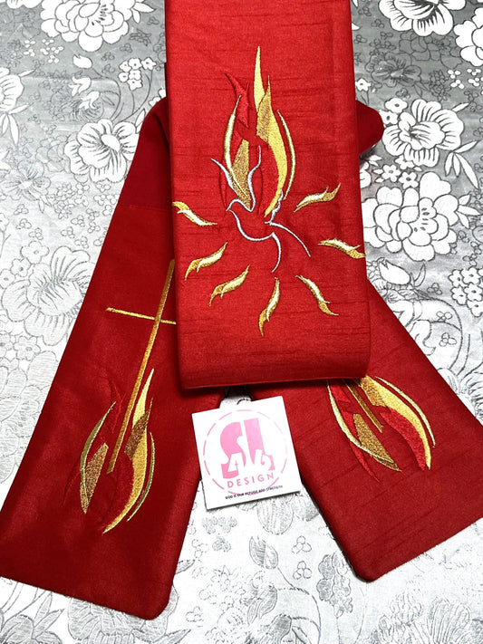 HOLY SPIRIT - PENTECOST - Deacon Stole
