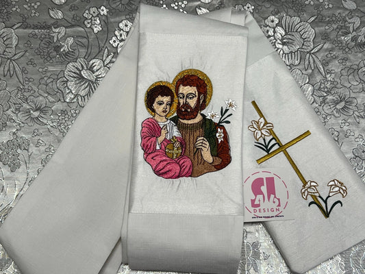 Priest stole - St Joseph