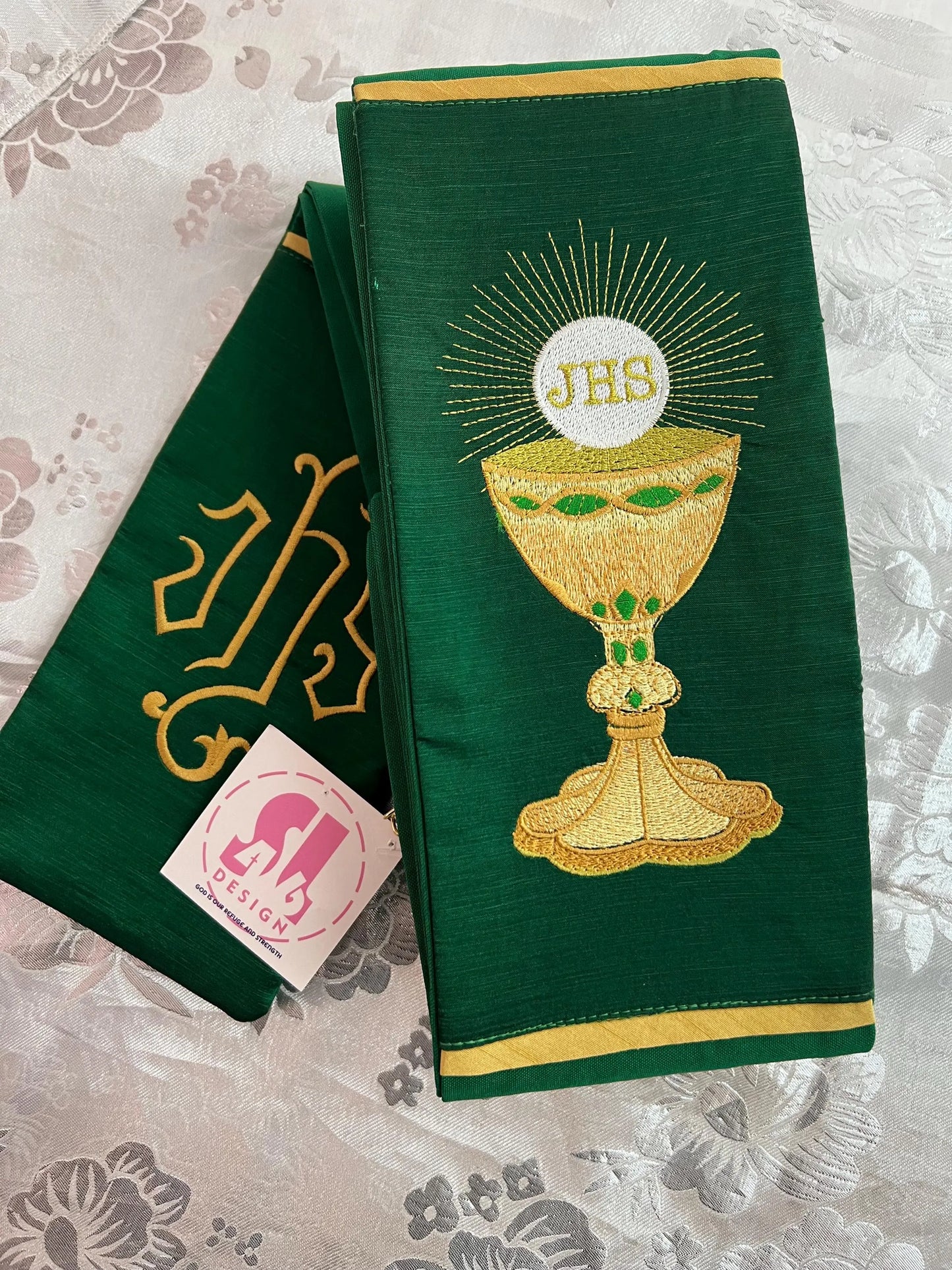 CHALICE - ORDINARY TIMES - Dalmatic + Travel Stole Set