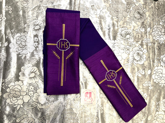 JHS - CROSS - Deacon stole