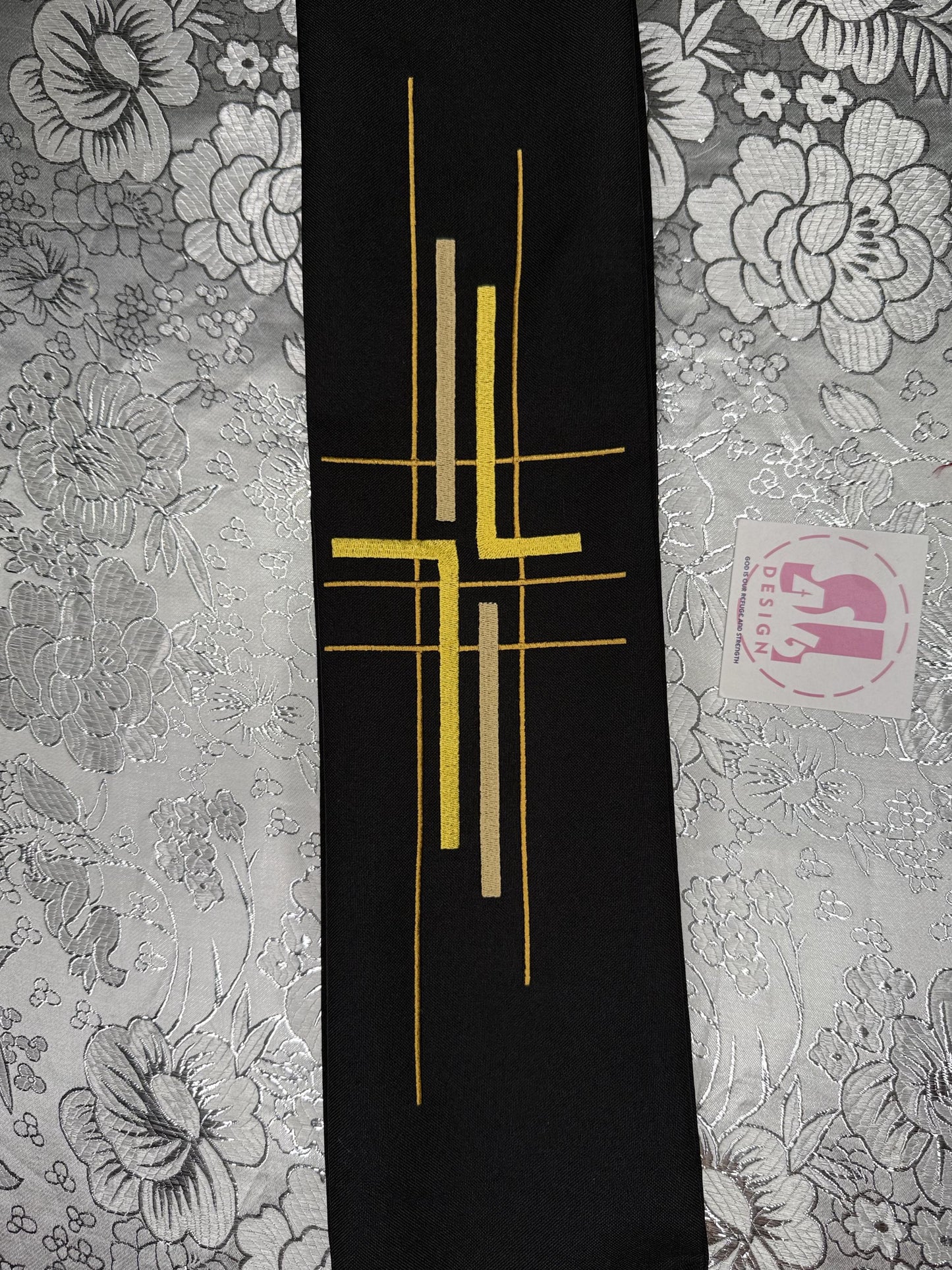 Contemporary Cross - Deacon Stole