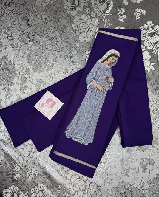 Our Lady Of The Sweet Wait - Priest Stole