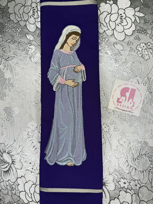 Our Lady Of The Sweet Wait - Priest Stole