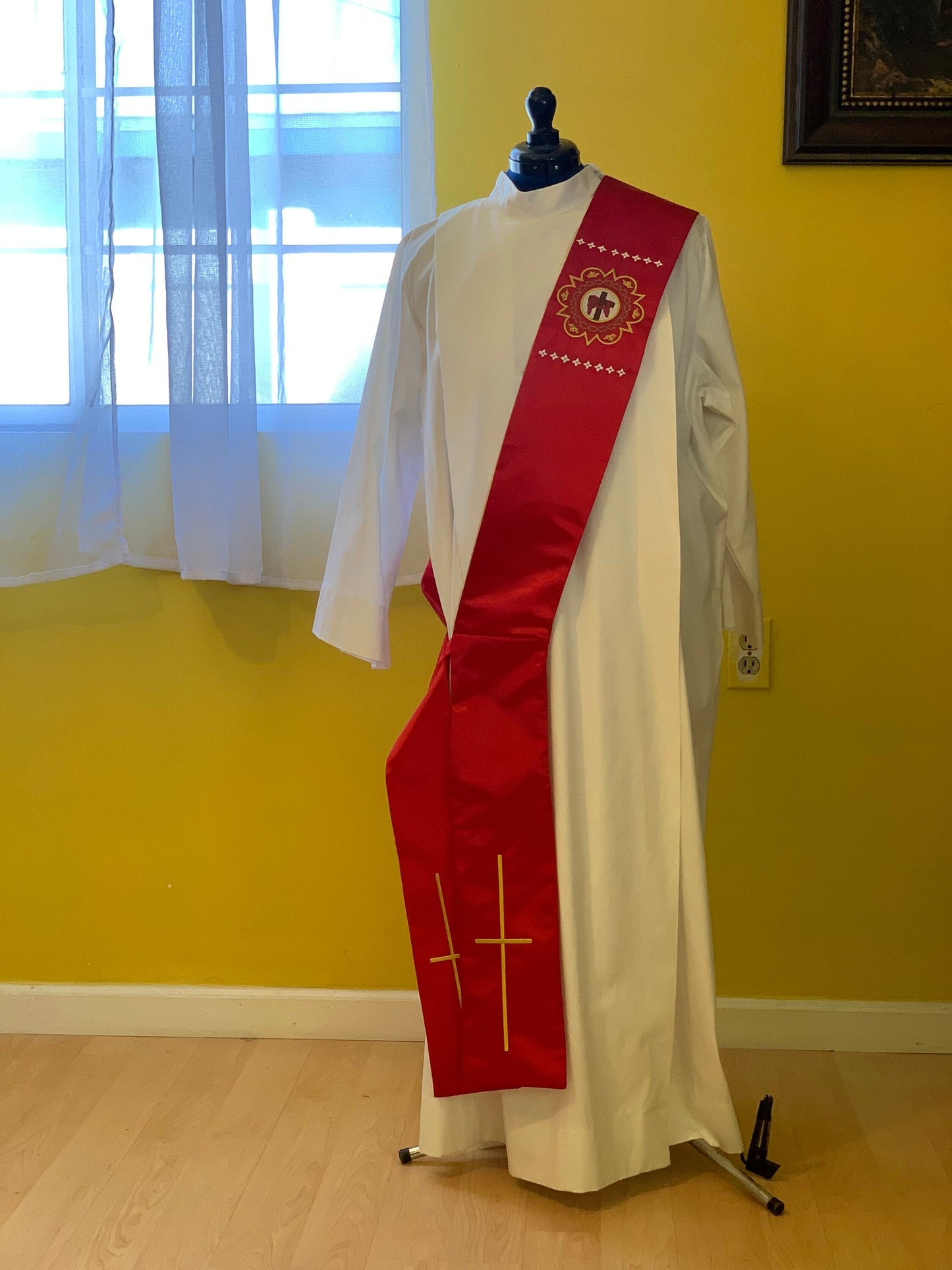 Resurrection Cross - Deacon Stole