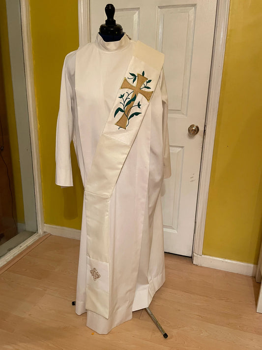 Pentecostal Cross - Deacon Stole