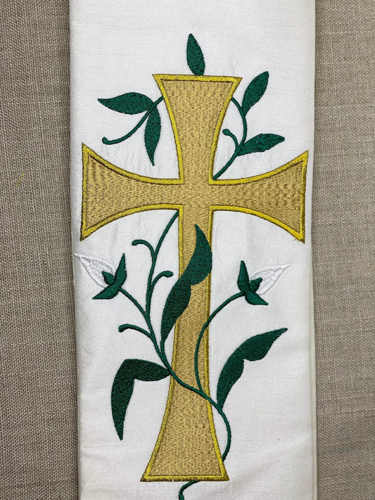 Pentecostal Cross - Deacon Stole