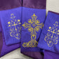 FLORAL CROSS - Deacon Stole
