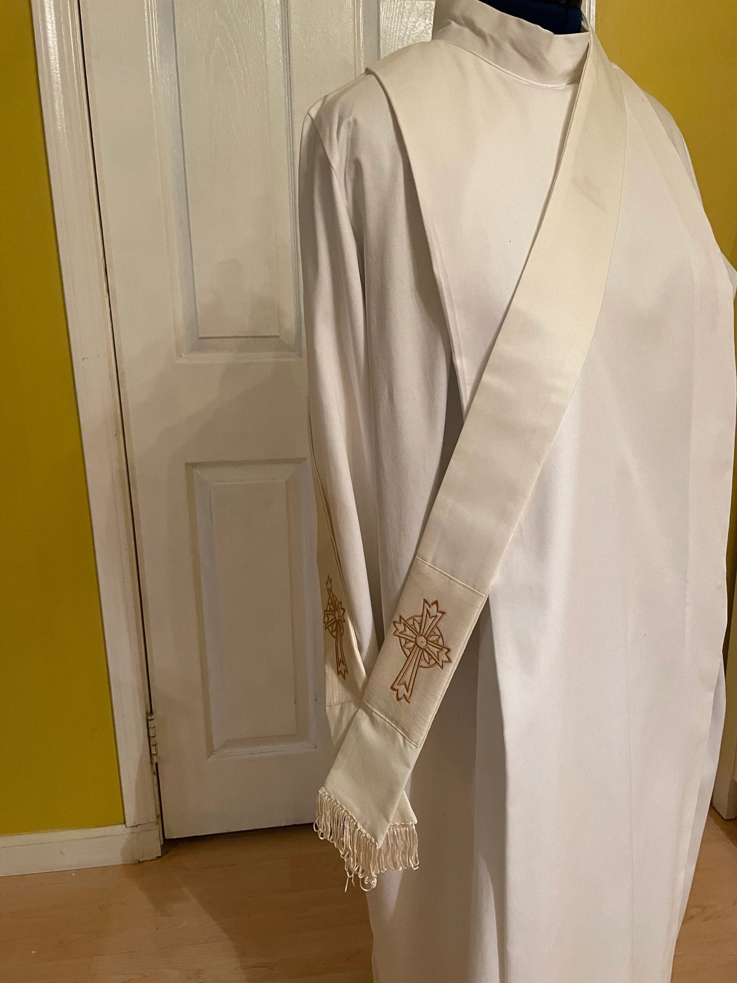 IRISH / CELTIC CROSS - Deacon Travel Stole