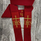IHS - CROSS- Deacon Travel Stole