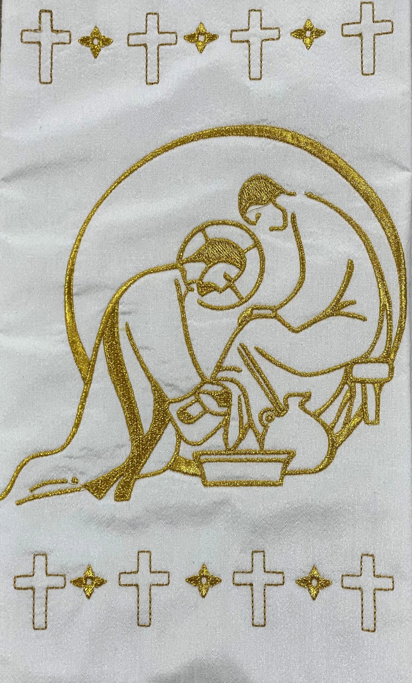 MAUNDY: FEET WASHING - Deacon Stole