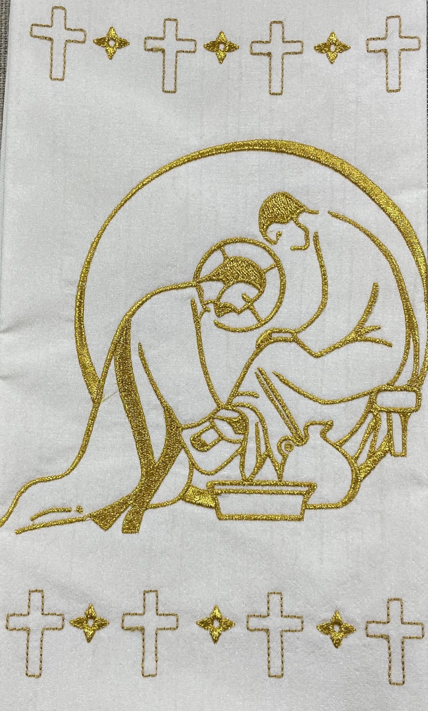 MAUNDY: Feet Washing - Deacon stole