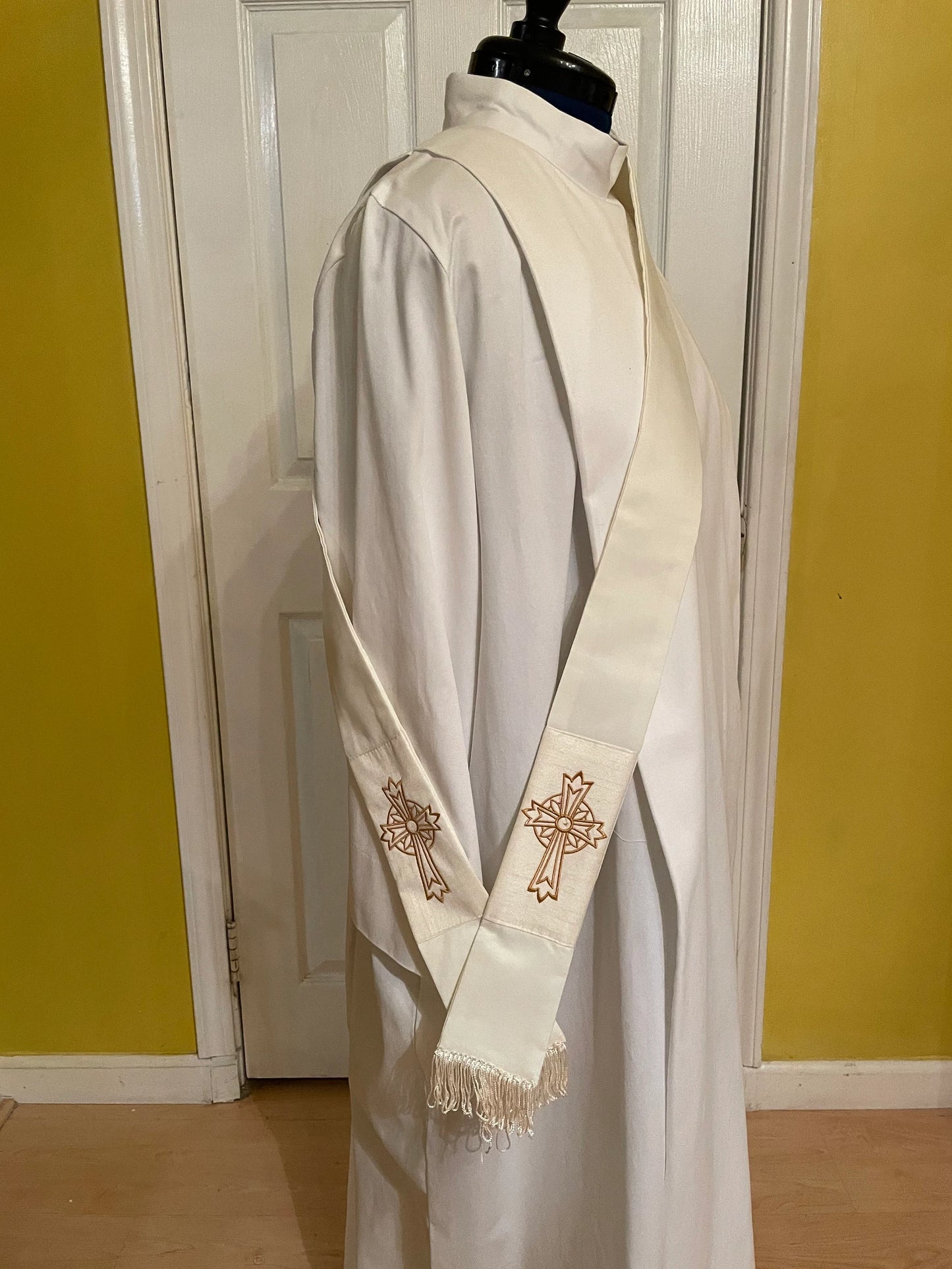 IRISH / CELTIC CROSS - Deacon Travel Stole