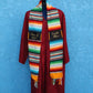 Embroidered serape  stole sash