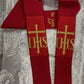 IHS - CROSS- Deacon Travel Stole