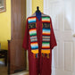 Embroidered serape  stole sash