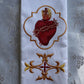 Deacon stole - Sacred Heart