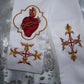 Deacon stole - Sacred Heart