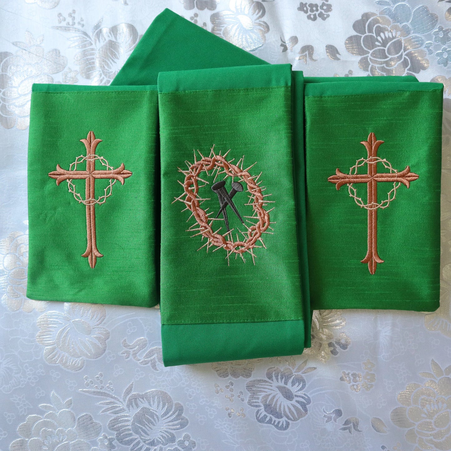 Passion of Christ Crown of Thorns  - Deacon stole