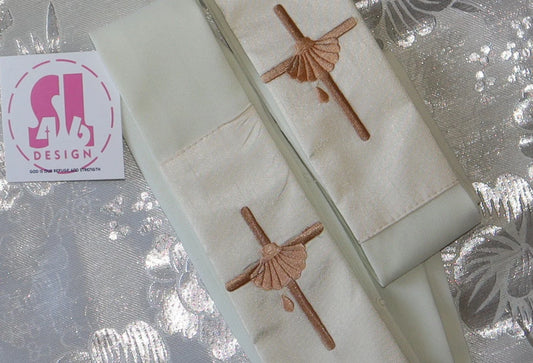 BAPTIMS CROSS - Deacon Travel Stole