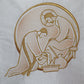 MAUNDY - FEET WASHING - Chasuble + Stole Set.