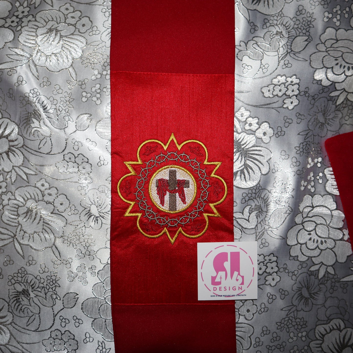 RESSURECTION CROSS MEDALLION - Deacon Stole