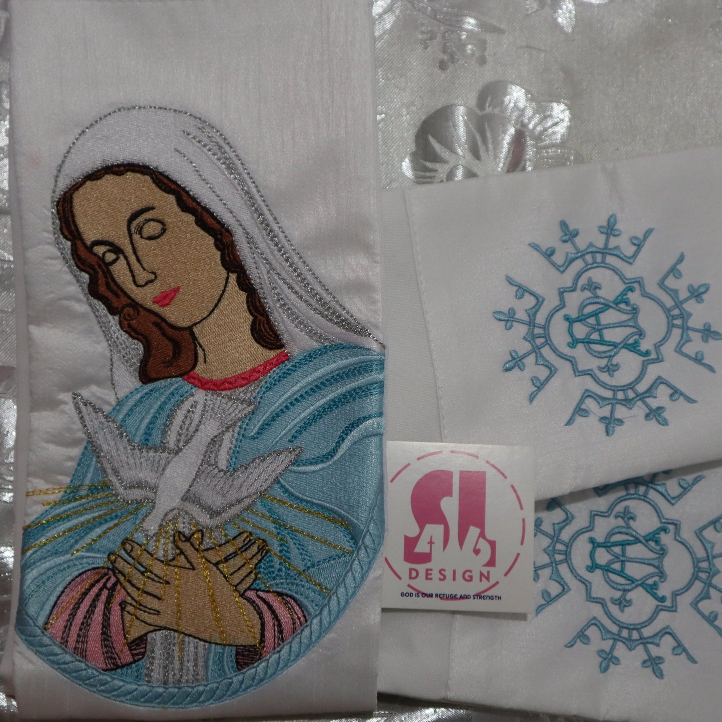 MARY & HOLY SPIRIT - Deacon Stole