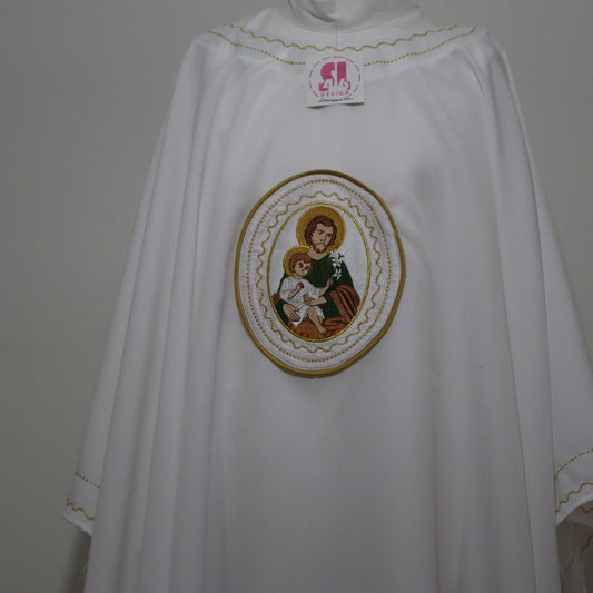 Priest  chasuble - St. Joseph - custom made