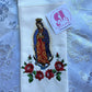 Our Lady of Guadalupe Stole - blue coloring