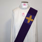BROCADE EMBROIDERY CROSS - Deacon Stole