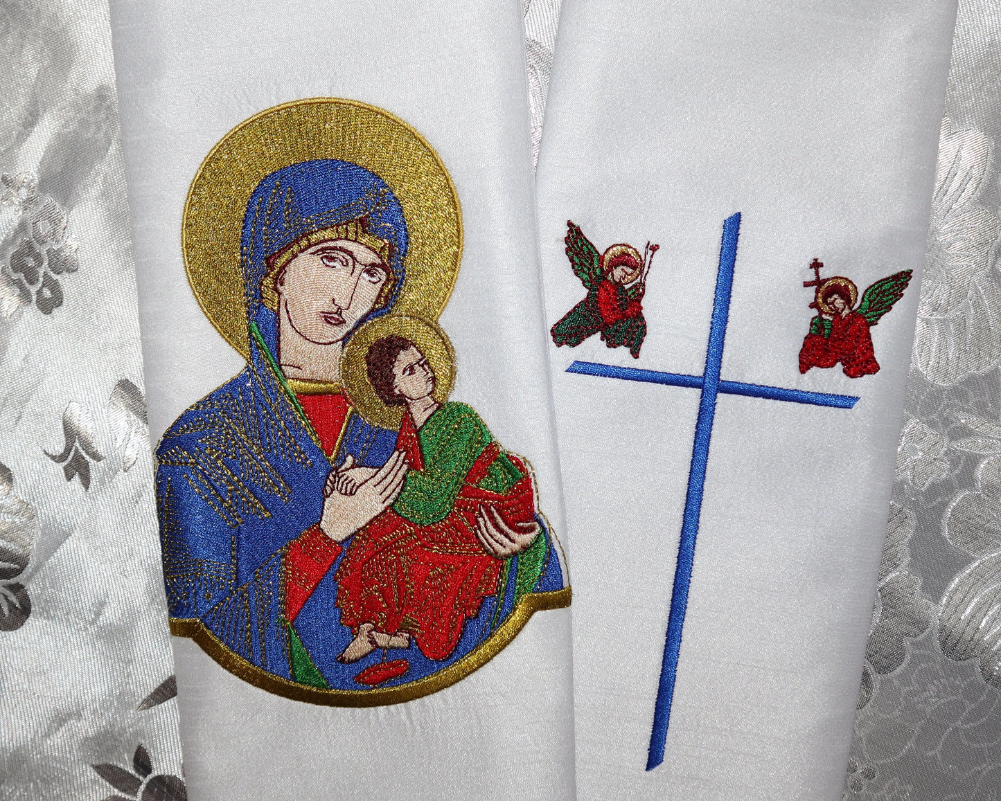 Our Lady of Perpetual Help - Priest Stole