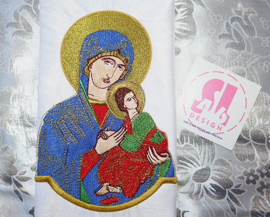 Our Lady of Perpetual Help -Chasuble +  Stole Set