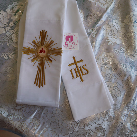 JHS - HOLY SPIRIT - Deacon Stole