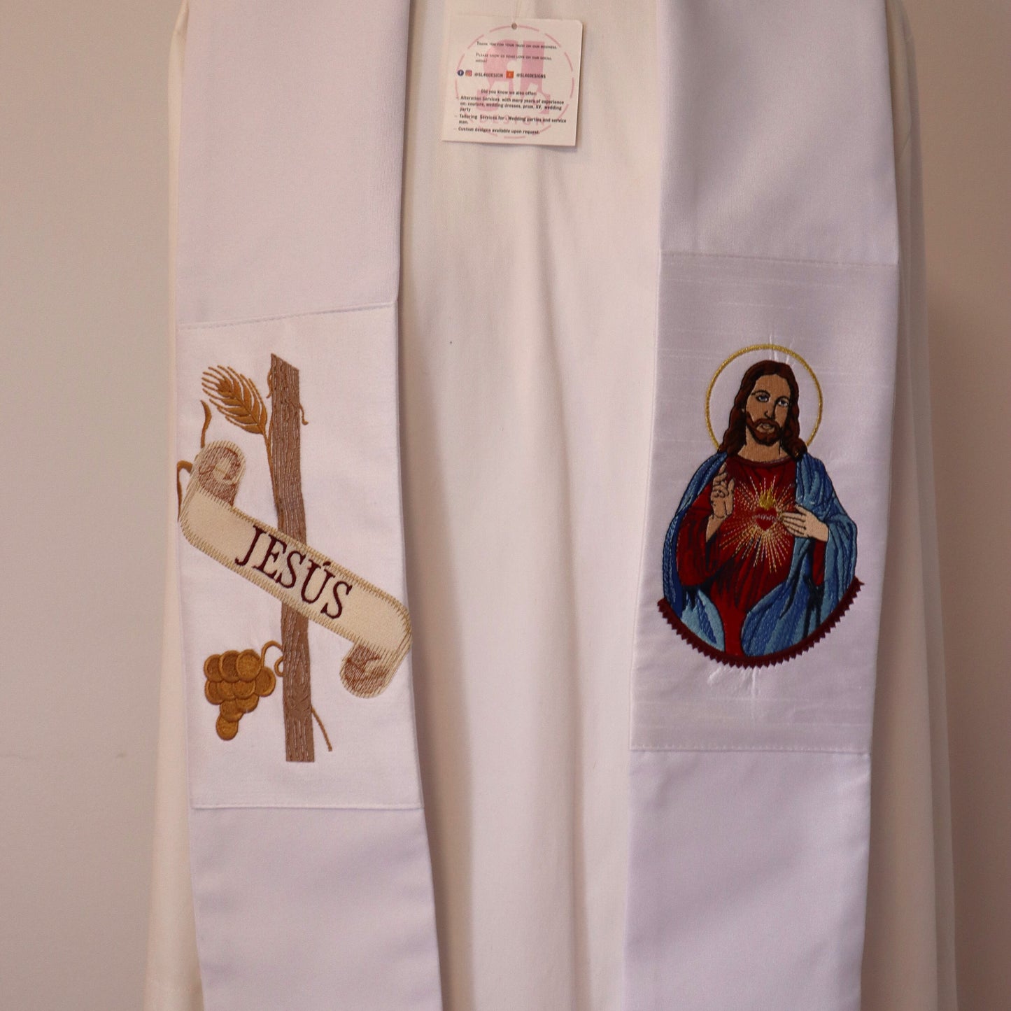 Sacred Heart of Jesus - Priest stole