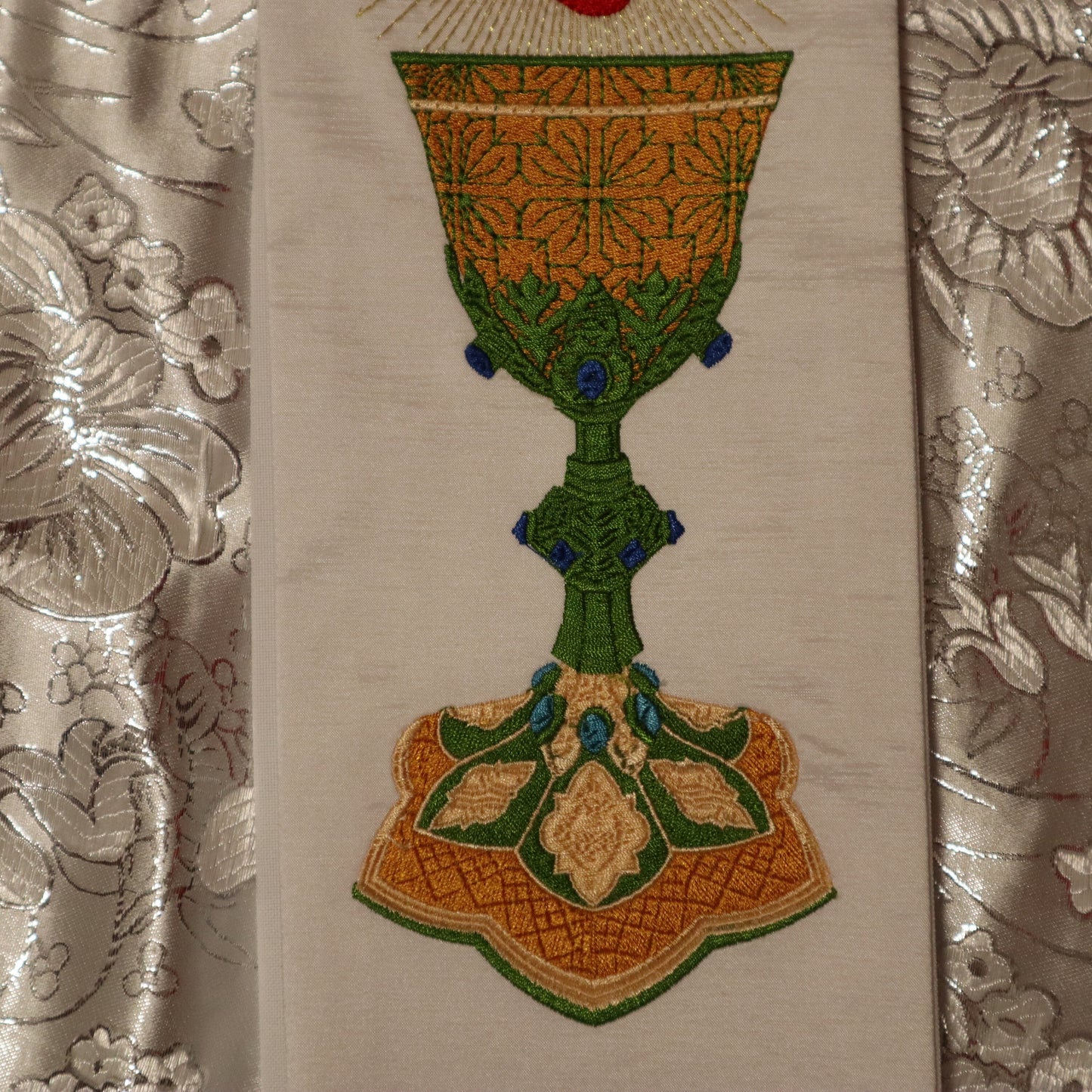 SACRED HEART CHALICE - deacon stoles