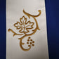 JHS Medallion with crown  Chasuble and stole set