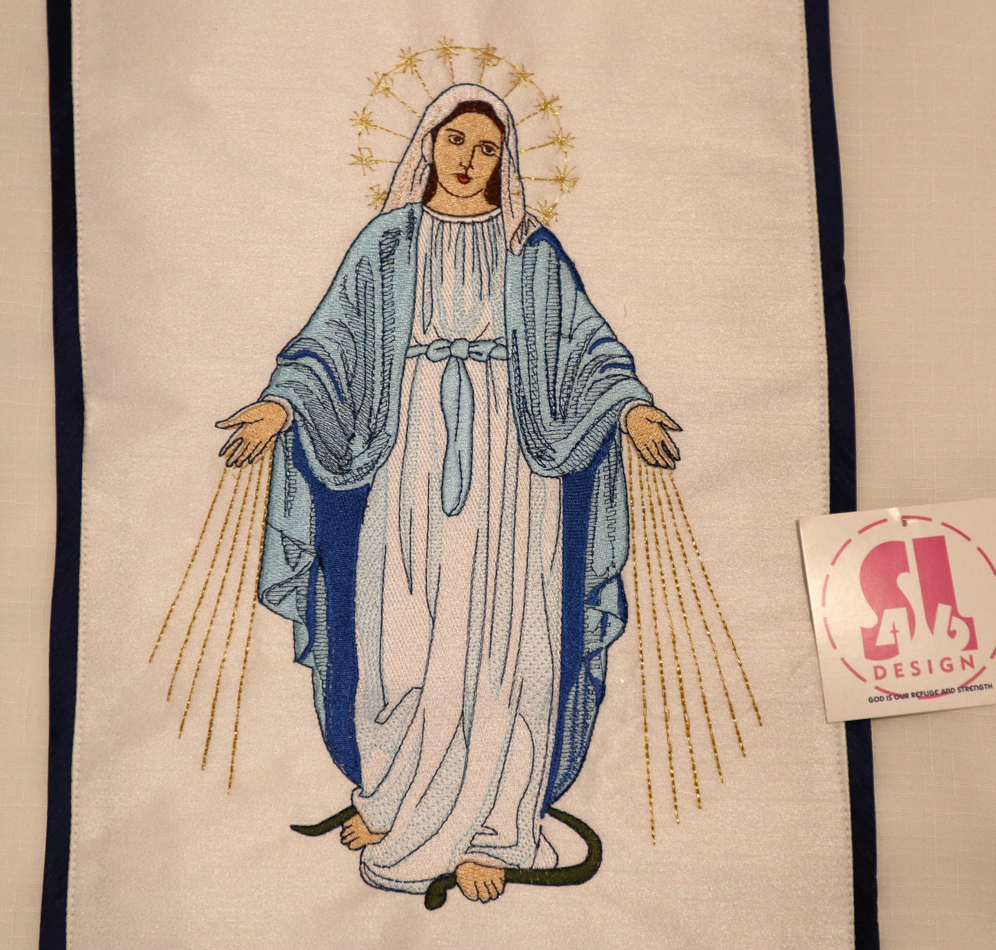 Deacon dalmatic  - Virgin Mary  - custom made