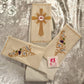 JHS - Holy Spirit Cross -  Deacon Stole