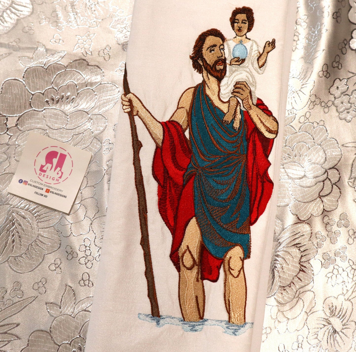 Saint Christopher - Deacon stole
